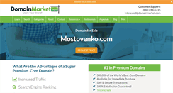 Desktop Screenshot of mostovenko.com