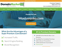 Tablet Screenshot of mostovenko.com